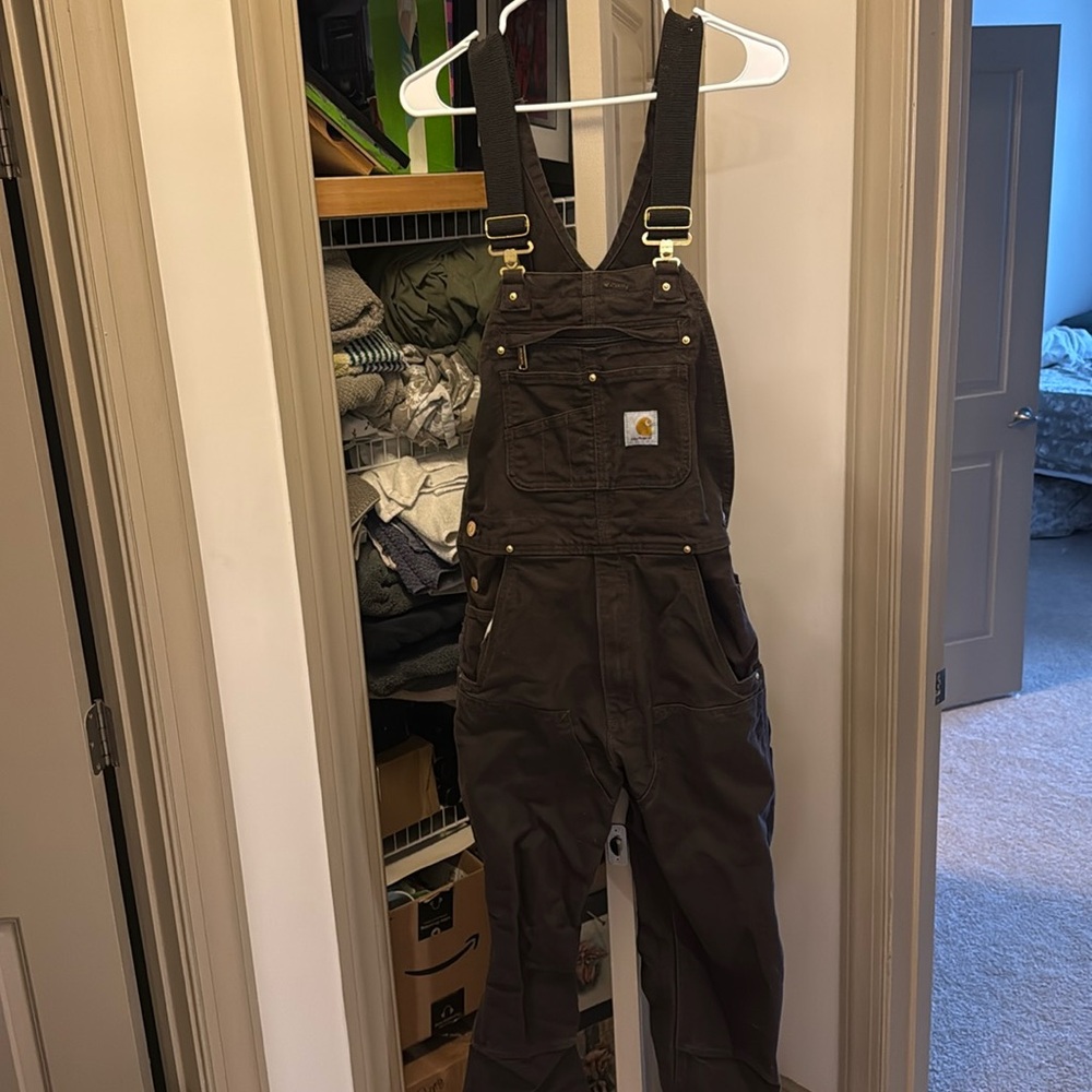 Carhartt 30x30 brown overall